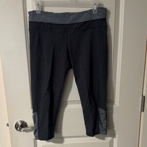 Tuff Athletics Kids Black and Gray Leggings